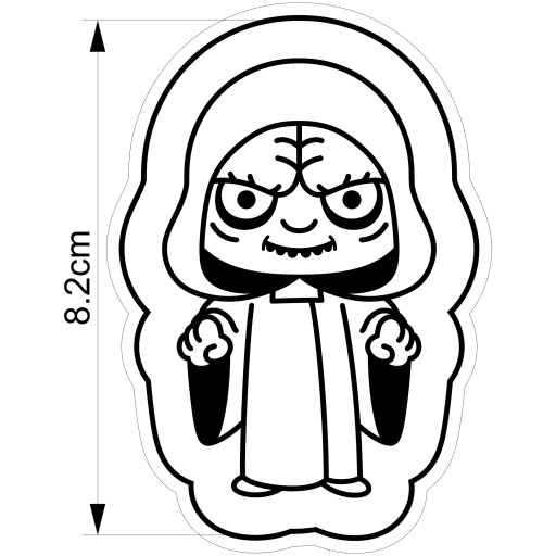 Strihač Star Wars Darth Sidious