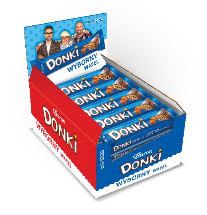 DONKI tyčinka s mliečnou čokoládou 35g