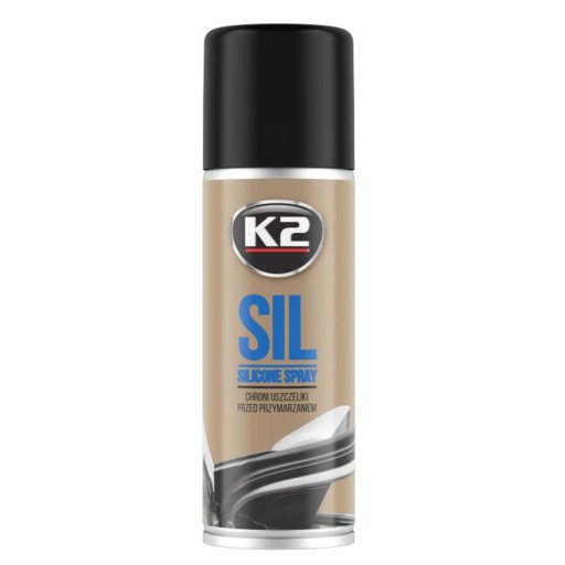 K2 SIL Silikónový sprej na mazanie tesnení