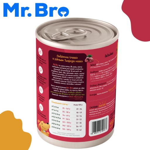 Pán. Bro Dzik s brusnicami 400g - Monoproteín 94%