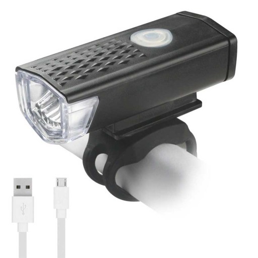 BIKE LAMPA USB SVETLÁ NA BICYKEL SET + ZADNÉ