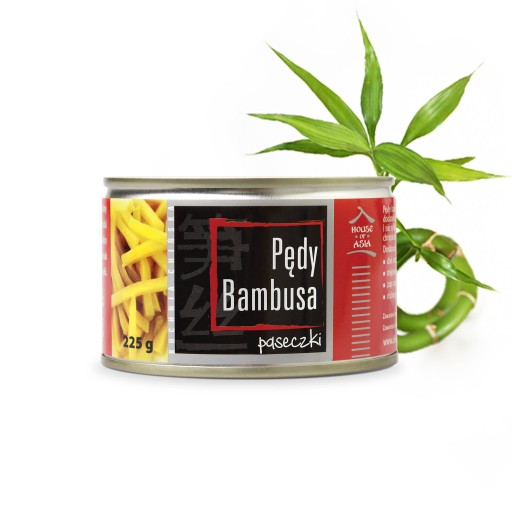 Bambusové výhonky prúžky 225 g House of Asia