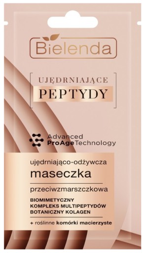 BIELENDA SPEVŇUJÚCA PEPTIDOVÁ MASKA 8G