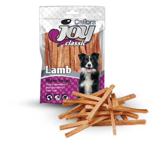Calibra Joy Jahňacie mäsové prúžky 80g