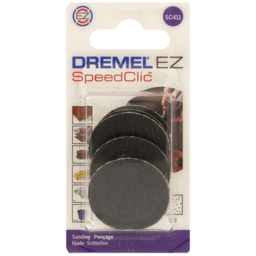 Brúsny kotúč SC411 SPEEDCLIC GR 60 DREMEL 6 ks.