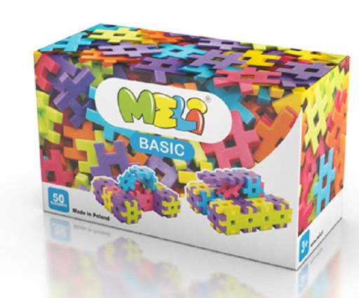 KREATÍVNE BLOKY MINI OBLÁTKY MELI BASIC 50 ks