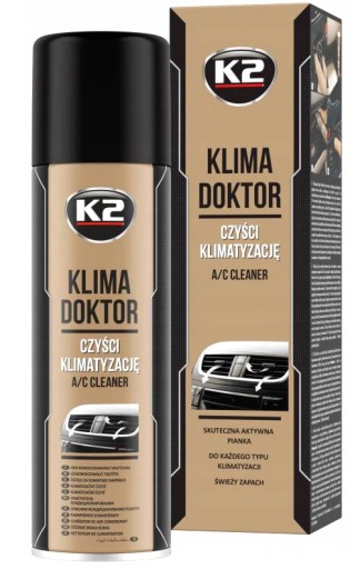 K2 KLIMA DOKTOR NA ČISTENIE KLIMATIZÁCIE 500ML