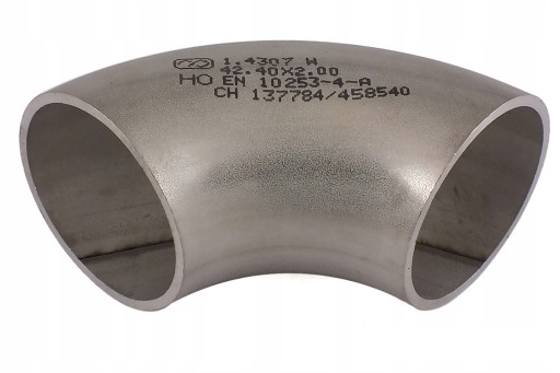 KOLENO HAMBURG 25 X 2 MM, NEREZ NEREZ INOX 304