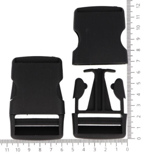 PLASTOVÁ SPONKA 4cm UZAVORENIE PÁSKU BATOH 40mm