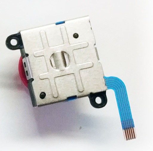 Analógový 3D gombíkový joystick V3 joy-con Nintendo Switch Red