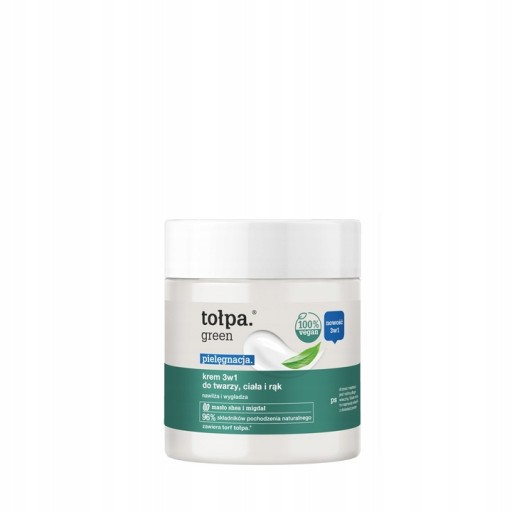 tołpa zelený ošetrujúci krém 3v1 250ml