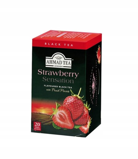 Ahmad Tea Čaj Strawberry Sensation 20 vrecúšok