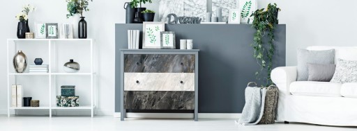 Dyha imitujúca strieborný Romeo Marble 200-3247 45 cm x 100 cm