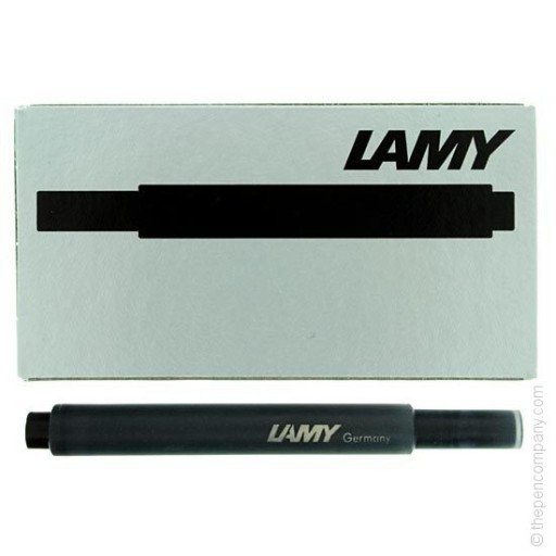 ATRAMENTOVÉ NÁPLŇKY PRE PERÁ LAMY T10, ČIERNA, 5 KS