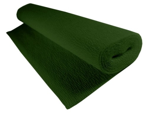 Krepový papier 118 tmavozelený