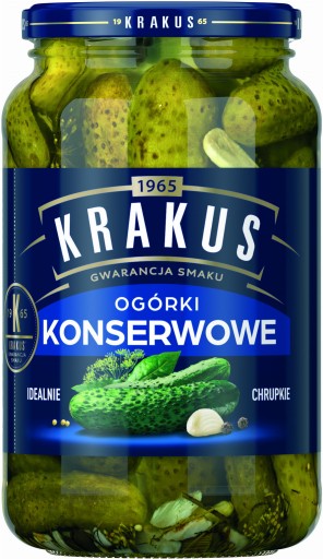 Nakladané uhorky Krakus 920g
