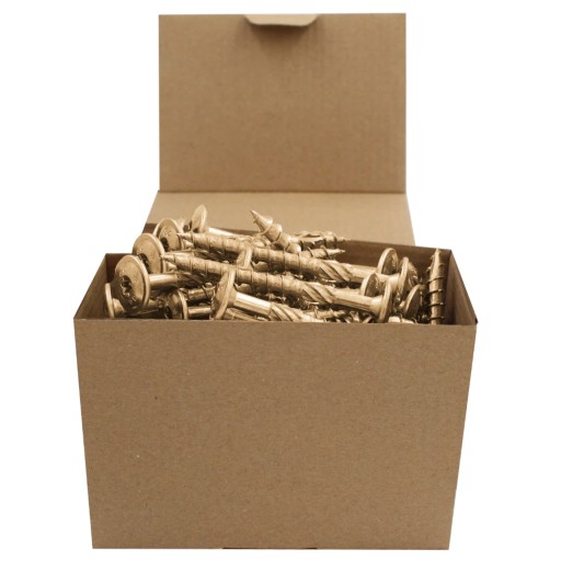 TESÁRSKE SKRUTKY NA DREVO 6x90 TORX TANIERE 100 ks WCT-06090 AZMET