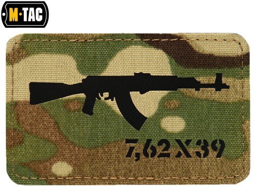 AKM ZÁPLATA NA PUŠKU 7,62X39 LASEROVÝM REZANÝM CORDURA M-TAC MULTICAM