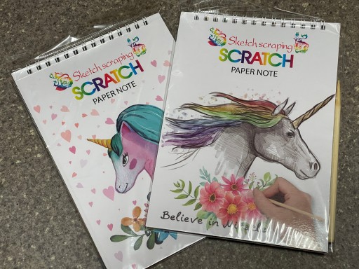 Omaľovánky Scratch Game Stieracie kartičky 20x14 Unicorn UNICORN