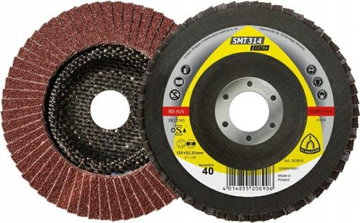 Lamelové koliesko 125 gr. 60