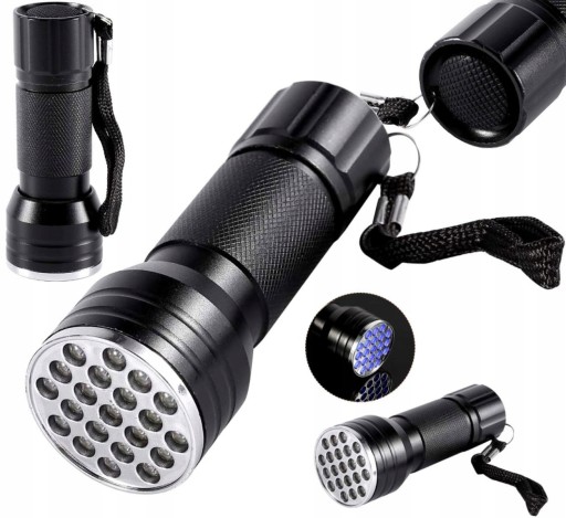 Baterka LED detektor Tester UV diód čierna BANKOVKA KLÍMA Jantárová Moč
