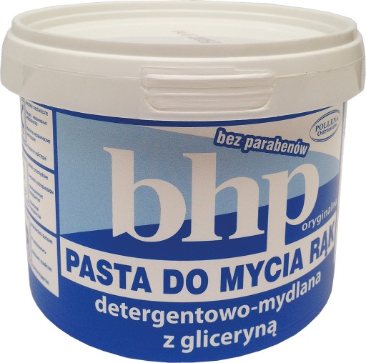 Pollena Pasta 500g na umývanie rúk saponátom a mydlom s glycerínom