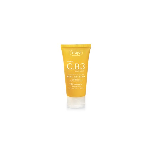 Ziaja hydratačný nočný krém-maska s vitamínom C.B3