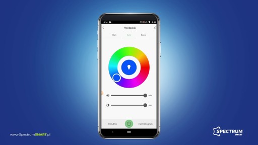 Inteligentná RGB farebná SMART LED žiarovka 9W E27