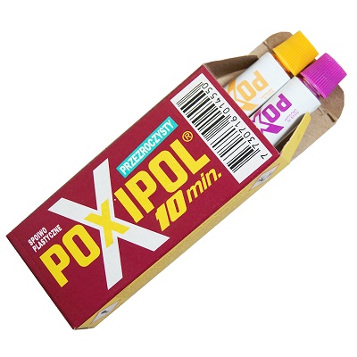 POXIPOL lepidlo dvojzložkové 16g/14ml - BEZFAREBNÉ