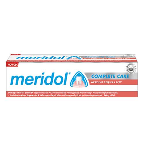 Kompletná starostlivosť MERIDOL pre citlivé ďasná a zuby