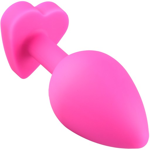SILIKÓNOVÁ ANÁLNA Zátka so SEXY SRDCOM