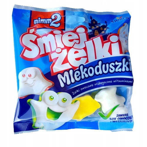 NIMM2 ŚMIEJŻELKI MLEKODUSZKI 90g DÁTUM: 2024/07
