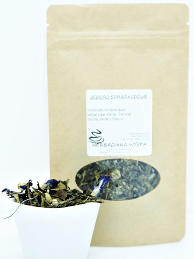 EMERALD LAKE 50 g zelený čaj klitoria