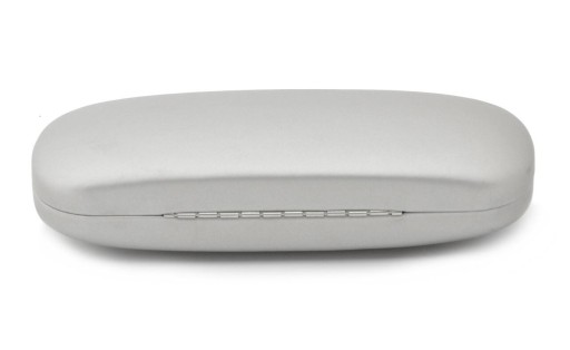 Hladké okuliare Púzdro Púzdro Kryt HARD PROTECTIVE Silver