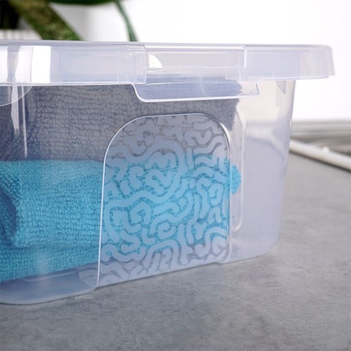 Plastová STORAGE nádoba s vekom, organizér, 4,5L