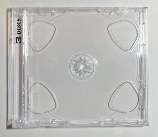 POUZDRO NA ŠPERKY 3xCD na tri disky 3 CD ČIERNE 1 KUS