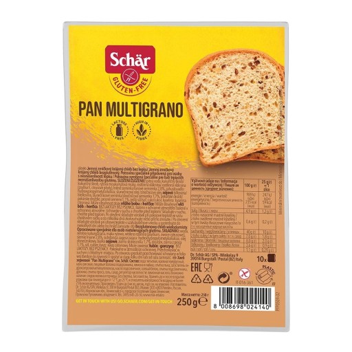 Panvica Multigrano SCHAR viaczrnný chlieb
