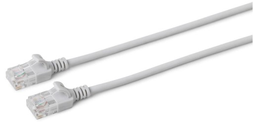 MicroConnect U/UTP CAT6A Slim 1,5M sivá