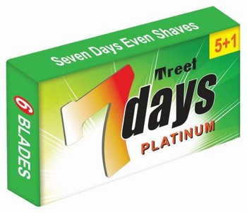 Treet 7Days žiletky na holiace strojčeky