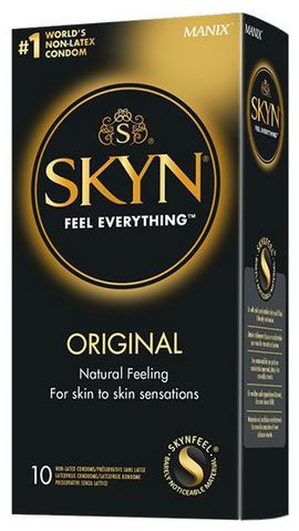 SKYN Originálne nelatexové kondómy 10 kusov
