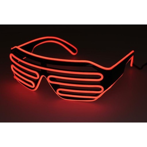 LED party rolety okuliare