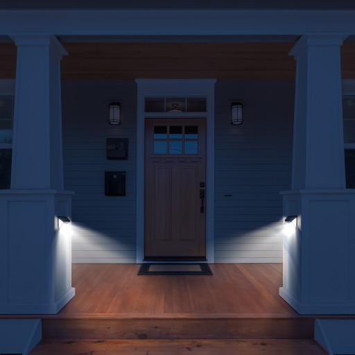 SOLAR LAMPA 100 LED S POHYBOVÝM A SÚMRAKOVÝM SENZOROM NÁSTENNÁ LAMPA