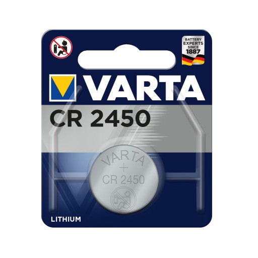 Lítiová batéria Varta CR2450, ECE2450, DL2450