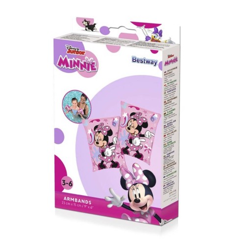 Náramky na učenie plávania Minnie Mouse pre deti