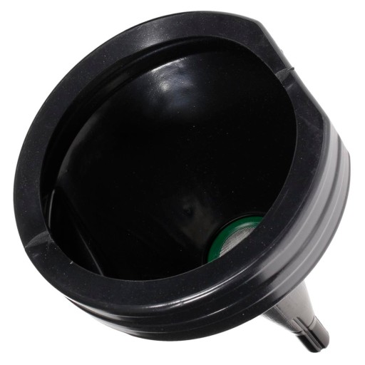PLASTIC FUEL FUNDER, rovný, obrí, čierny