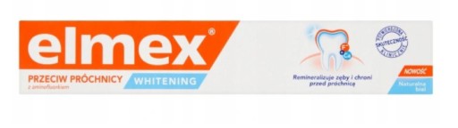 ELMEX Whitening Zubná pasta proti zubnému kazu 75 ml