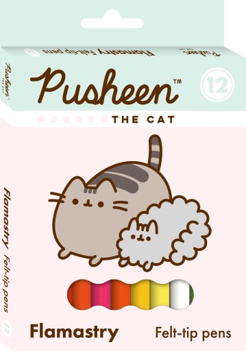 VÝLETY, ZNAČKY, 12 FARIEB PUSHEEN-7986