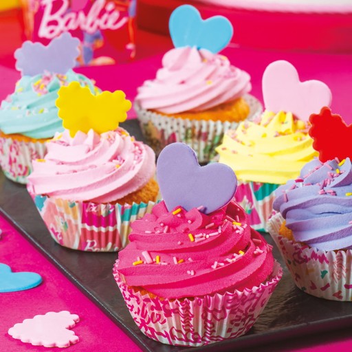 BARBIE košíčky na muffiny 50x32mm 36 ks