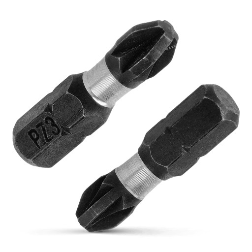 Nárazový bit PZ3 Nárazový bit 25mm | Nárazový bit pre skrutkovač 2 ks.