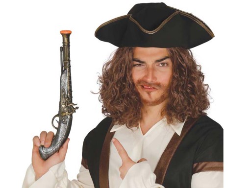 PIRÁTSKÝ REVOLVER KROJ PIRÁTA Z KARIBIKU 42cm